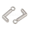 304 Stainless Steel Charms STAS-G356-08P-L-2
