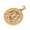 304 Stainless Steel Pendants STAS-C131-03G-09-2
