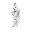 Non-Tarnish 201 Stainless Steel Big Pendants STAS-U003-13P-1