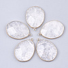 Natural Quartz Crystal Pendants X-G-S344-52-1