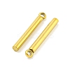 Ion Plating(IP) 304 Stainless Steel Pendants STAS-M001-04G-01-2