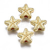 Rack Plating Alloy Beads PALLOY-T077-140LG-RS-1