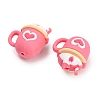 Cooffee Theme Silicone Beads SL-CBA6E44-01A-2