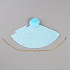 Paper Pompon Party Hats AJEW-WH0223-07A-2