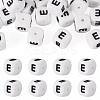 20Pcs Food Grade Eco-Friendly Silicone Beads SIL-TADJ0001-02E-1