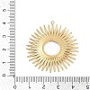 304 Stainless Steel Pendants STAS-I325-105G-3