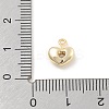 Brass Micro Pave Cubic Zirconia Pendants KK-D283-02G-3