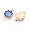 Alloy Enamel Connector Charms PALLOY-N181-13KCG-2