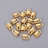 Tibetan Style Alloy Cord Ends X-K0PAR011-1