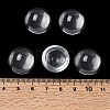 Transparent Half Round Glass Cabochons LS-X-GGLA-R027-20mm-5