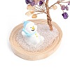 Natural Amethyst Chips Tree of Life Decorations DJEW-B013-03D-3