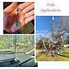 10Pcs 10 Styles Natural & Synthetic Gemstone Pendants G-YS0001-23-8