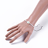 Adjustable Nylon Thread Braided Beads Bracelets BJEW-JB04370-5