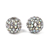 Alloy Rhinestone Beads RB-A034-10mm-A28P-3