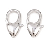 Brass Lobster Claw Clasps KK-H287-08D-P-1