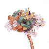 Natural Quartz and Mixed Gemstone Display Decorations DJEW-WH0007-06-2