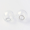 Round Mechanized One Hole Blown Glass Globe Ball Bottles X1-BLOW-R001-18mm-2