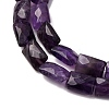 Natural Amethyst Beads Strands G-G286-D01-8x12mm-4
