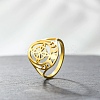 304 Stainless Steel Finger Rings LS-RJEW-S628-06G-1