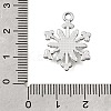 UV Plating Alloy Crystal Rhinestone Pendants RB-CBAD37D-19P-3