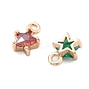Brass Charms KK-B125-16G-2