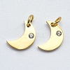 316 Surgical Stainless Steel Pendants STAS-J038-10G-1