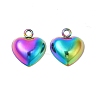 Ion Plating(IP) 304 Stainless Steel Pendants STAS-L268-043MC-2