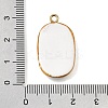 Fruit & Floral & Animals Printed Handmade Porcelain Pendants STAS-Z207-01G-06-3