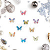 72Pcs 12 Colors 3D Resin Cabochons MRMJ-FI0001-01-6