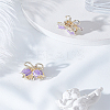 2Pcs Zinc Alloy Claw Hair Clips OHAR-LP0002-13C-3
