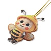 Cute Bees Acrylic Pendant Decoration LS-HJEW-G026-01D-3