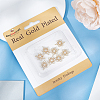 10Pcs Brass Micro Pave Clear Cubic Zirconia Connector Charms ZIRC-BBC0002-86C-6