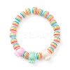 Stretch Kids Bracelets BJEW-JB06309-5