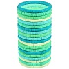 20Pcs 5 Colors Polymer Clay Heishi Surfer Stretch Bracelets Set BJEW-SW00132-1