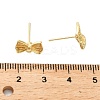 Alloy Stud Earring Findings PALLOY-I224-01G-3