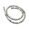Natural Aqua Terra Jasper Beads Strands G-N0128-48F-12mm-2