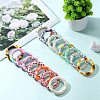 5Pcs Ring Food Grade Eco-Friendly Silicone Focal Beads JX894N-5