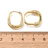 Brass Cubic Zirconia Hoop Earrings EJEW-M048-07G-5