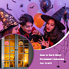 7 Sheets 7 Colors Luminous Heat Transfer Vinyl DIY-GA0006-24-7