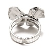 Non-Tarnish 304 Stainless Steel Open Cuff Rings RJEW-Z018-14P-3