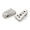 Textured Brass Beads KK-H455-05P-2
