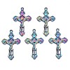 Rainbow Color Alloy Big Pendants PALLOY-N156-155-NR-1