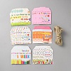 60Pcs 6 Styles Teachers' Day Printed Paper Girf Tags DJ-DIY-WH20062-45-1
