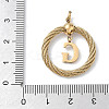 304 Stainless Steel Pendants STAS-D154-01G-G-3