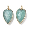 Natural Amazonite Pendants G-G012-13G-09-1