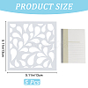 5 Sheets Geometric PET Hollow Out Drawing Painting Stencils DIY-GF0009-79-2