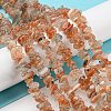 Natural Arusha Sunstone Chip Beads Strands G-G905-13-2