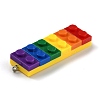 Rainbow Opaque Acrylic Pendants MACR-B0001-03A-3