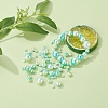 497Pcs 5 Style Rainbow ABS Plastic Imitation Pearl Beads OACR-YW0001-07E-10