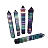 Natural Colorful Fluorite Pointed Prism Bar Home Display Decoration G-PW0007-098D-2